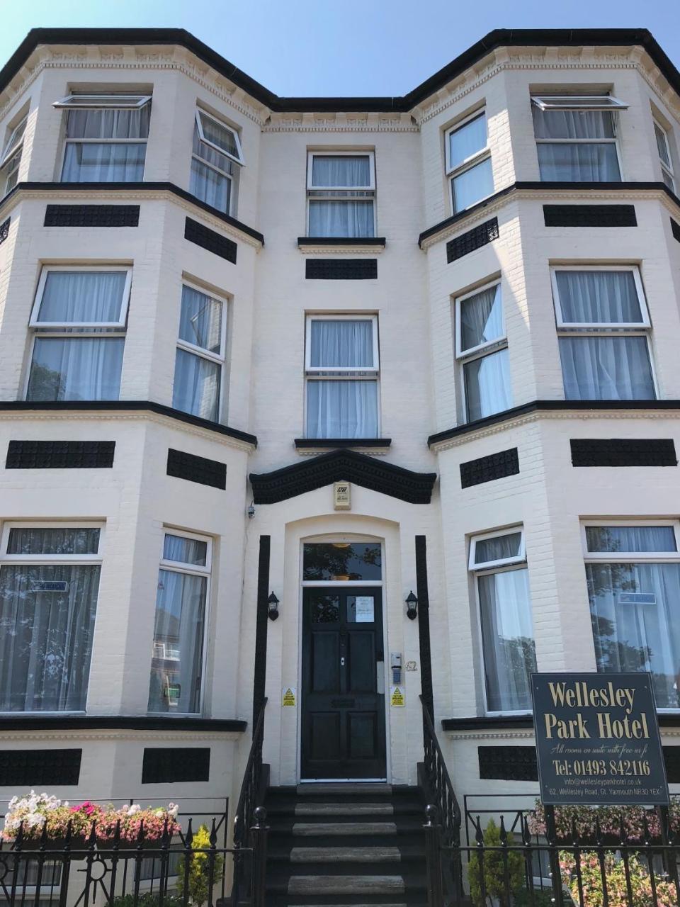 Wellesley Park Hotel Great Yarmouth Exterior foto